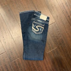 Silver Aiko jeans 26x33